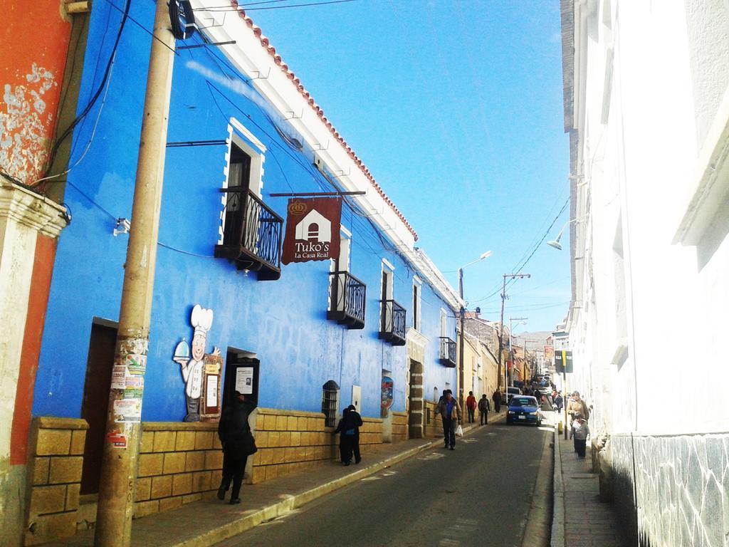 Hostal Tukos La Casa Real Potosí Exterior foto